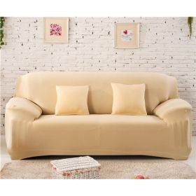 Solid Corner Sofa Covers Couch Slipcovers Elastica Material Sofa Skin Protector Cover Sofa Armchair (Option: 12-Pillowcase×2)